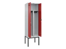 PBM-locker,HxBxD 2120x600x500mm,2vak,vak B 300mm,draaigrendel