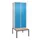 locker met bank,HxBxD 2120x800x815mm,2vak,vak B 400mm,cil.-slot