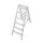 Ladder Aan Beide Zijden Te Gebruiken H 1 40m 2x6Treden