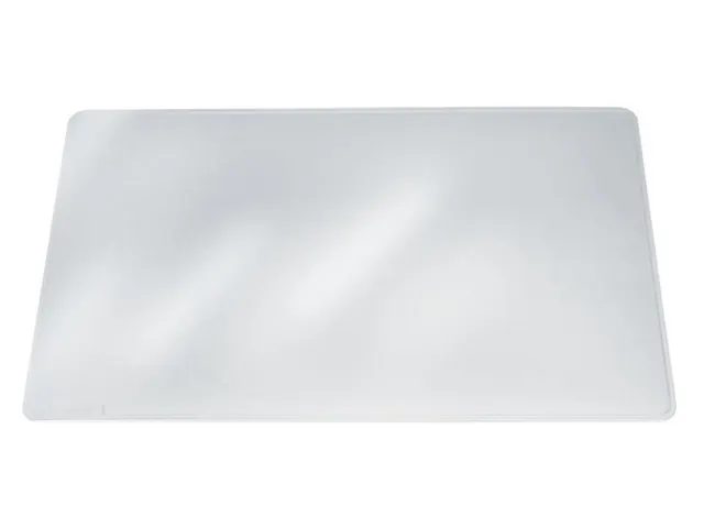Schrijfonderlegger Duraglas 50x65cm Transparant Kunststof