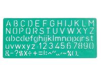 Lettersjabloon 10 Mm