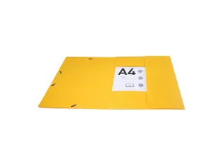 Elastomap A4 glanskarton 3 kleppen monobloc Assorti - 9