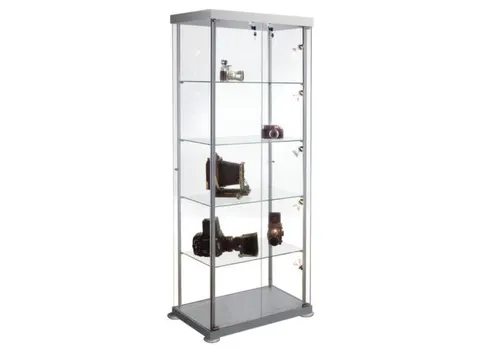 Vitrine Design Hxbxd 1800x850x425mm 4 Glazen Legborden