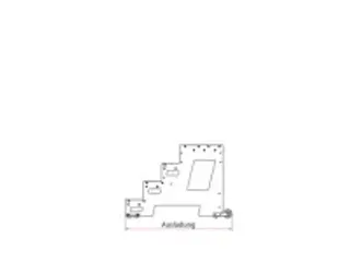 OUTLET bordestrap verrijdbaar bordes H 0 4m 2treden aluminium - 8