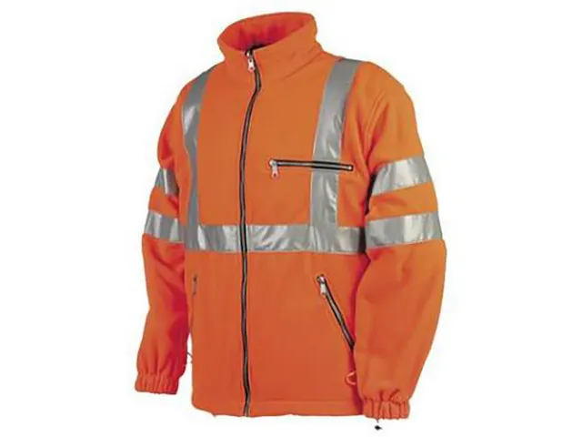 Sioen Reims 131Z fleece vest, fluo oranje, maat M, per stuk