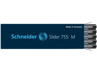 Balpenvulling Schneider 755 Slider Jumbo medium zwart - 2