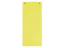 FOREVER Tabbladen Met Perforatie, Gerecycled Karton 180g, Geel