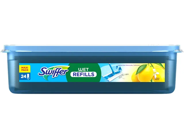 navulling vochtige doekjes Lemon 24 stuks