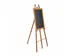 Chevalet bois dur marron clair pour tableau noir/panneau imprimé