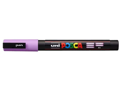 Verfstift Posca PC3M Fijne punt 0,9-1,3mm Lavendel