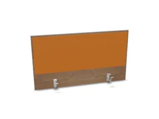 opzetpaneel,v. bureau,aanbouw achter,B 1000mm,NT-cherry,BN3005-geel - 1