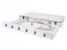 LWL-splicebox 1U uitgerust 6x LC DX OS2 inclusief splicecassette