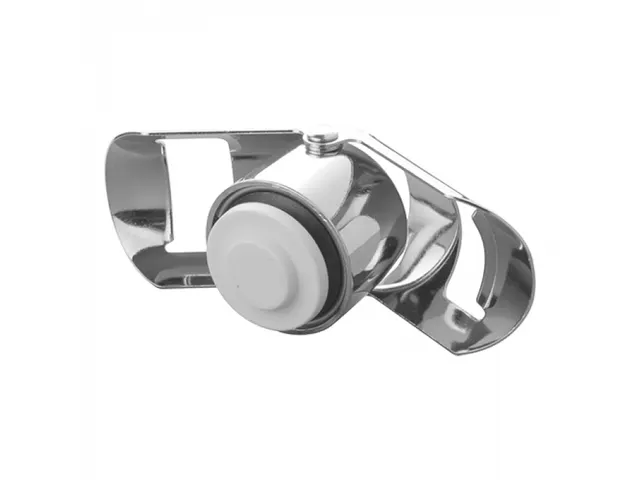 Emga Champagne fles afsluiter RVS chroom