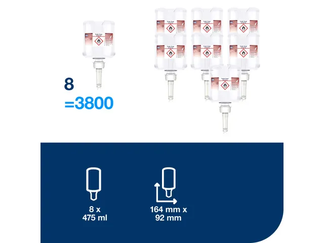 Tork 420302 Toiletbrilreiniger S2 Premium 8x 475ml