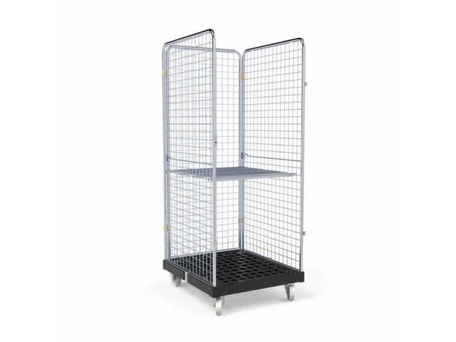 Tussenbodem,V. Rolcontainer,Draagverm. 150Kg,Ingehangen,Verzinkt