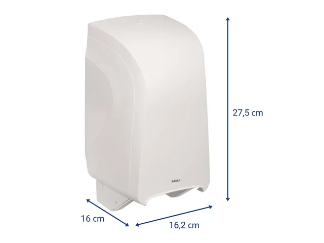 Toiletpapierdispenser MAULcare voor 2 rollen Wit