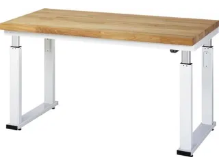 Werkbank elektrisch hoogte verstelbaar 740-1040x1500x700mm beukblad - 1