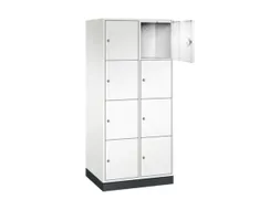 grootvolume-lockersysteem,HxBxD 1950x820x600mm,2x4vakken,cil.-slot