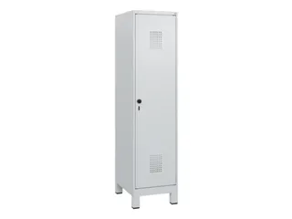 schoollocker,HxBxD 1630x400x500mm,1vak,vak B 400mm,draaigrendel,voeten - 2