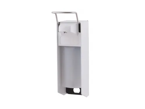 Zeep- & Desinfectiemiddeldispenser Wit 500 Ml Korte Beugel