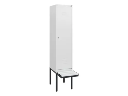 locker met bank,HxBxD 1950x400x815mm,1vak,vak B 400mm,cil.-slot