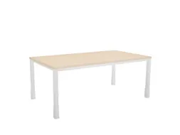 In hoogte verstelbaar bureau,HxBxD 720-840x1800x1000mm,NE-esdoorn