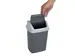 9520587 Afvalbak MAULswing 5L kunststof 20x16x29cm donkergrijs