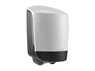Poetspapierdispenser Katrin medium wit 82216 - 3