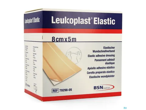 Hansaplast 7929805 pleisters, elastisch, L 5 m x B 8 cm , per rol