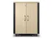 APC NetShelter CX AR4017IA - 17U, Geluiddempend en geventileerd 19 inc