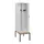 locker met bank,voor scheiding van kleding,HxBxD 2120x600x815mm,2vak