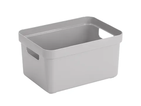 Boite Sigma Home - 5L Gris clair25,2 x 17,5 x 12,2 cm
