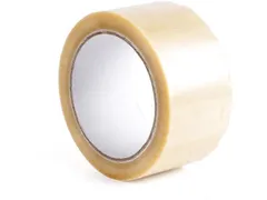verpakkingplakband 50mmx66m PP transparant, pak van 6 stuks