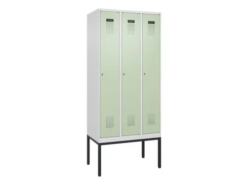 locker voor scheiding van kleding,HxBxD 2120x900x500mm,3vak