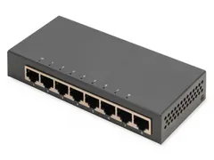8-poorts Gigabit Switch, desktop, onbeheerd, metalen behuizing