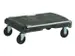 Transportkar Rubbermaid Triple Trolley inklapbaar 225kg zwart