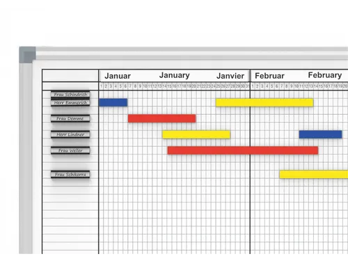 Jaarplanner MAULstandard Magnetisch 14 maanden 100x150cm