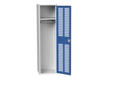 Lockerkast 2000x525x550mm 1 vak, ventilatiedeur, RAL5010