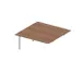 table de rallonge,p. bureau Bench à 4 pieds,HxlxP 730x1600x1600mm