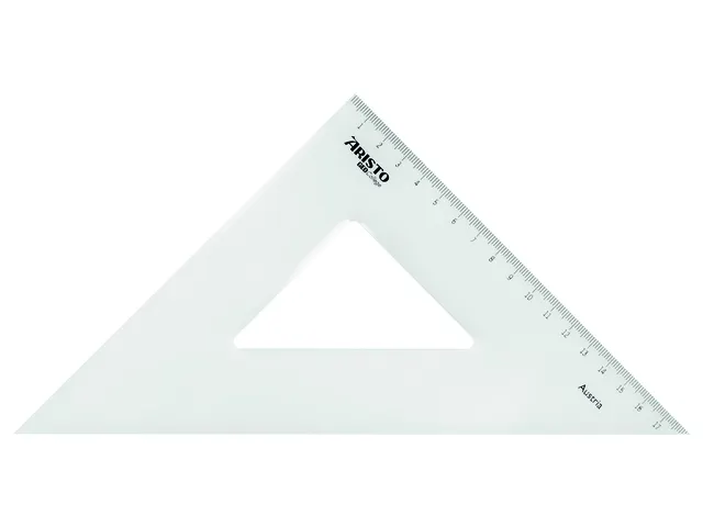 Tekendriehoek Aristo 25cm 45° GeoCollege
