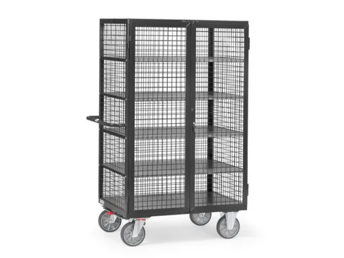 kastwagen,draagverm. 750kg,5etage(s),laadvl. LxB 1200x780mm,houtplaat
