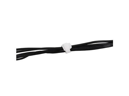 Addit Kabelbinders klittenband 12x250mm Wit 10 stuks