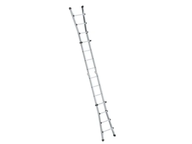 multifunctionele telescoopladder,4x4,sporten,balk L 2,5-4,2m,aluminium