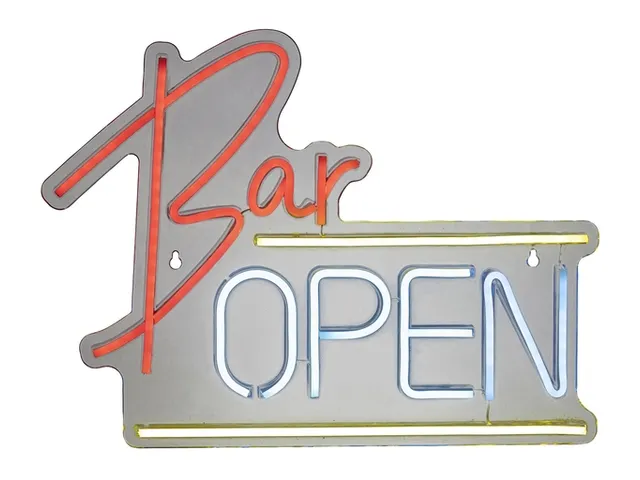 Ledbord Lumineo indoor USB neon Bar Open