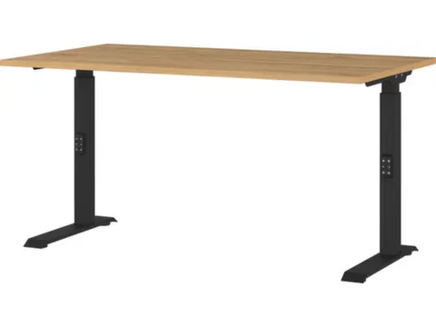 In hoogte verstelbaar bureau,HxBxD 680-910x1400x800mm