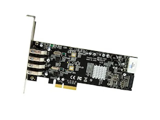 4 Poorts PCI Express (PCIe) SuperSpeed USB 3.0 Adapterkaart UASP SATA