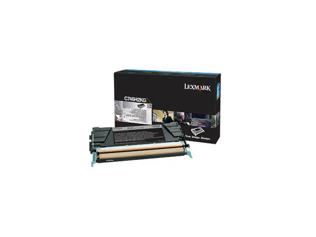 Toner C746h2kg Lexmark C746 Noir