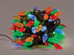 Strawberry Light LED - 12m - 120 Veelkleurige Lampen - Groene Draad -