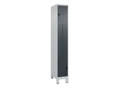 Z-garderobekast,HxBxD 1950x300x500mm,vak B 150/300mm,draaigrendel