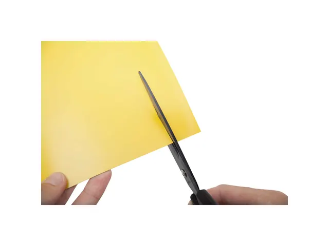 Magneetvel MAUL 200x300mm geel beschrijf- wisbaar en te knippen